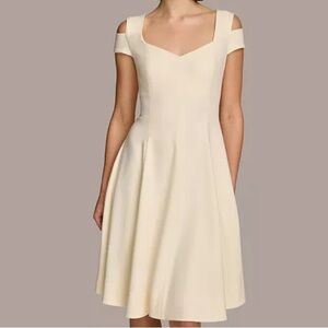 Donna Karen Cream Women's Dress